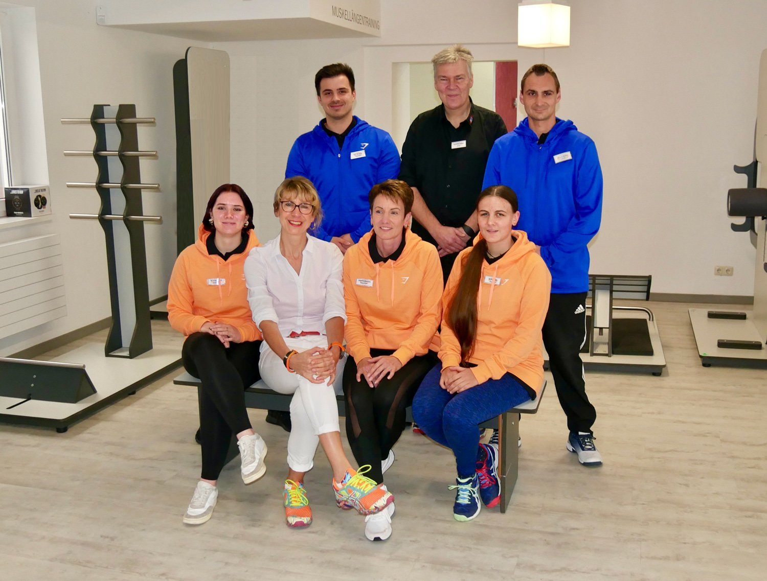 Teamfoto des Sportstudios S5 in Fredersdorf